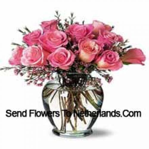 Alluring 11 Pink Roses