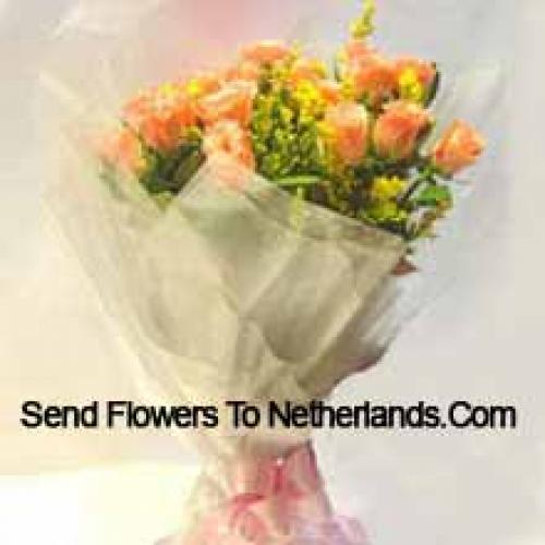 11 Zoete Oranje Rozen